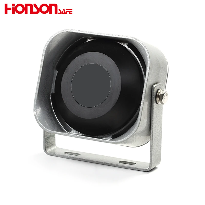 100W Vehicle alarm driver unit siren horn speaker buzzer Emergency police Siren horn Car Speaker