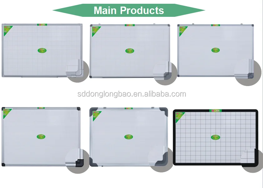 
standard bulletin board white coated duplex board clean room white board 