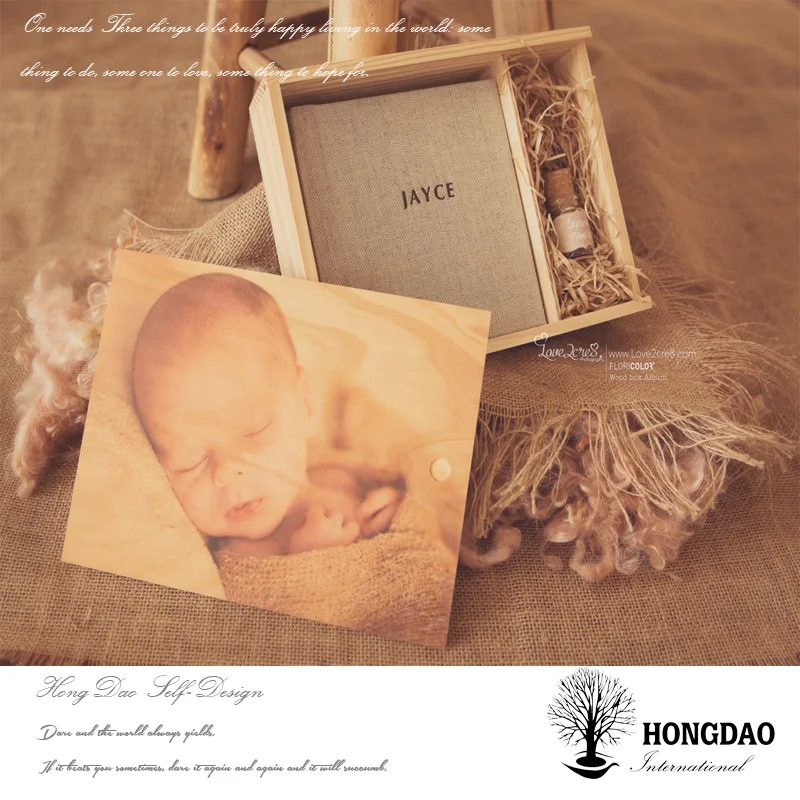 
HONGDAO custom natural wedding gift wooden USB flash drive with box wooden usb memory stick 