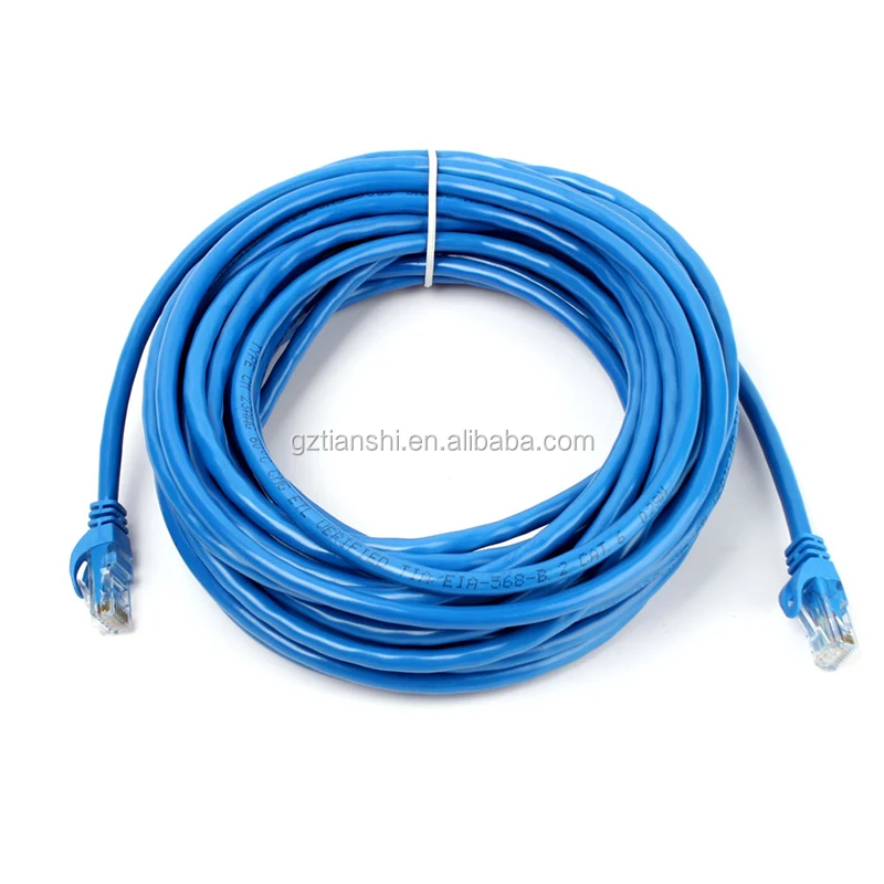 New 1/2/3/5/10/20M CAT6 CAT 6 Round UTP Ethernet Network Cable RJ45 ethernet cable