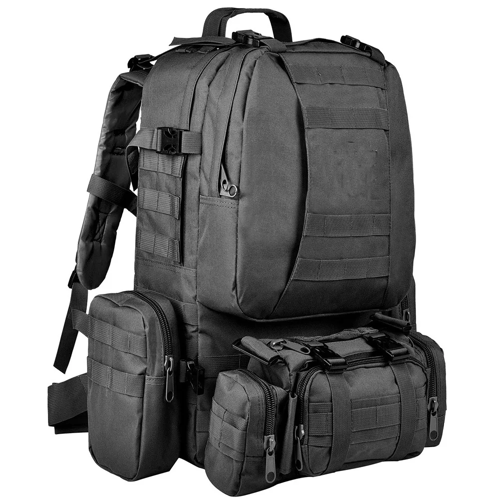 Hannibal Tactical 50L MOLLE Assault Pack,  Military Army Camping backpack