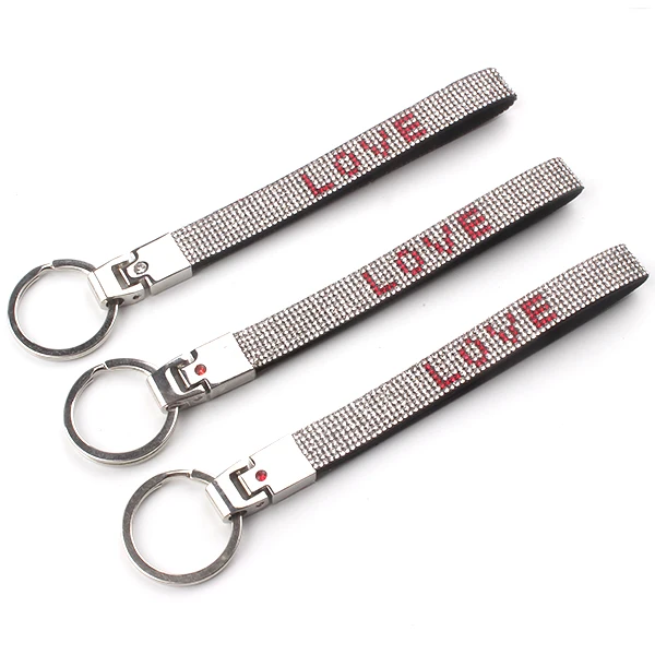 Брелок со стразами без минимального