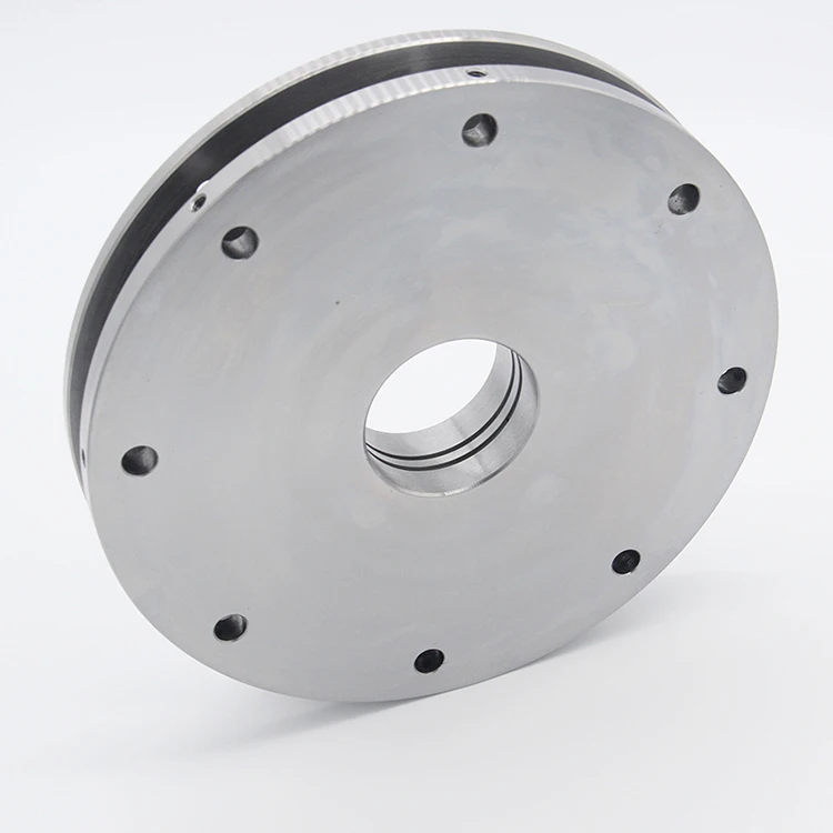 
Customized Machinery Steel Round Belt Guide Pulley 