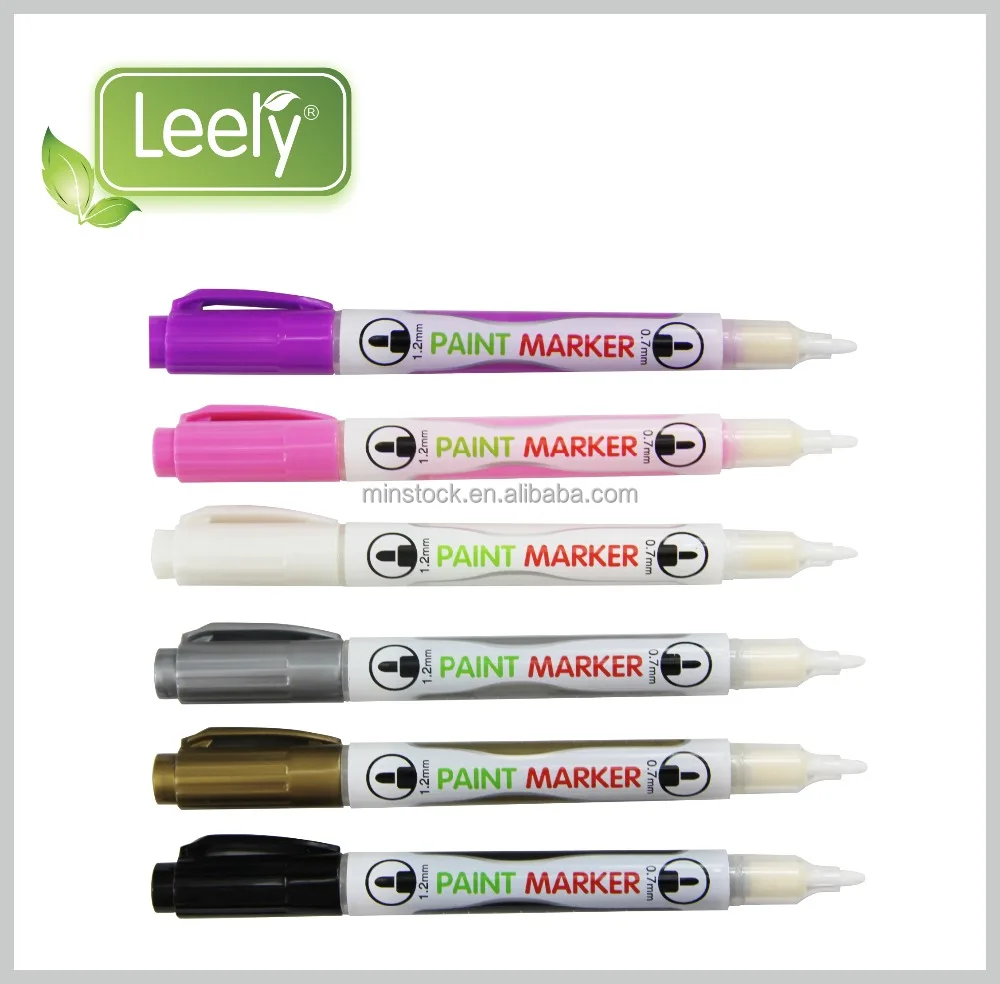 May002 Wholesale Easy Use High Quality Plastic Paint Marker Pen