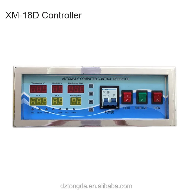 fully automatic incubator controller all Models XM18D