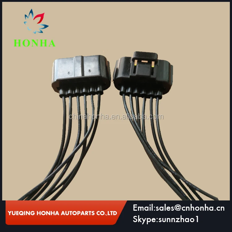 6 Pin MAF Mass Air Flow Sensor wireharness Connector Plug Clip pigtail