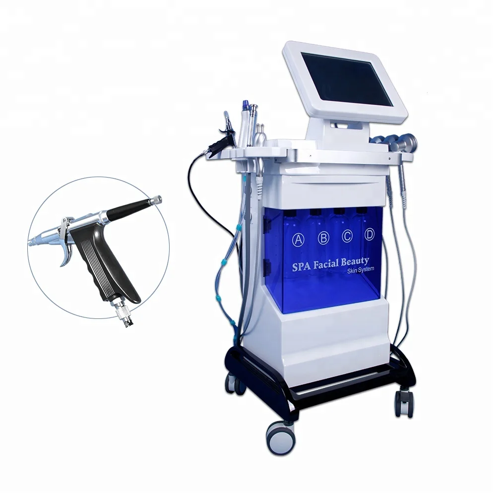 blackhead remover vacuum oxygen hydro dermabrasion diamond peeling facial microdermabrasion beauty machines equipment 2018