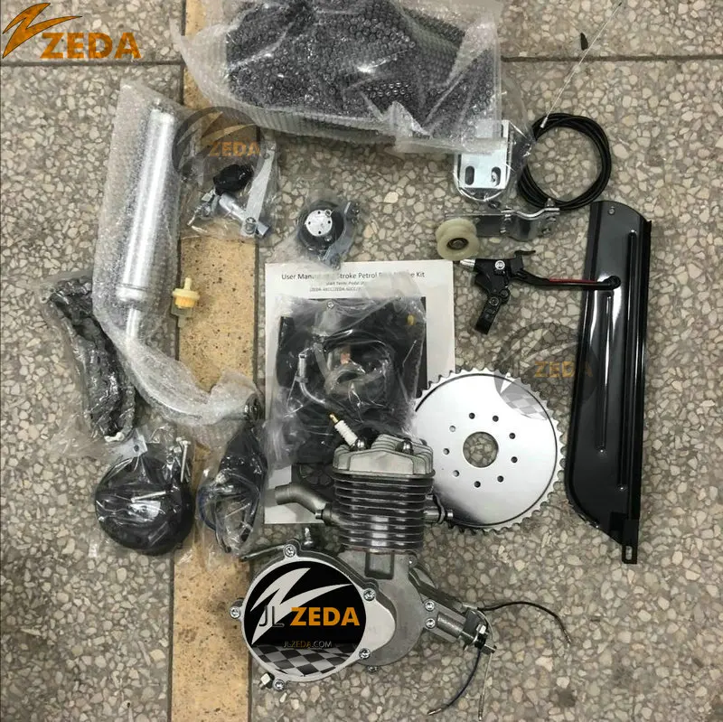 Китай, самый дешевый, Высокотехнологичный Новый 2-поколение 80 куб. См, комплект бензинового двигателя