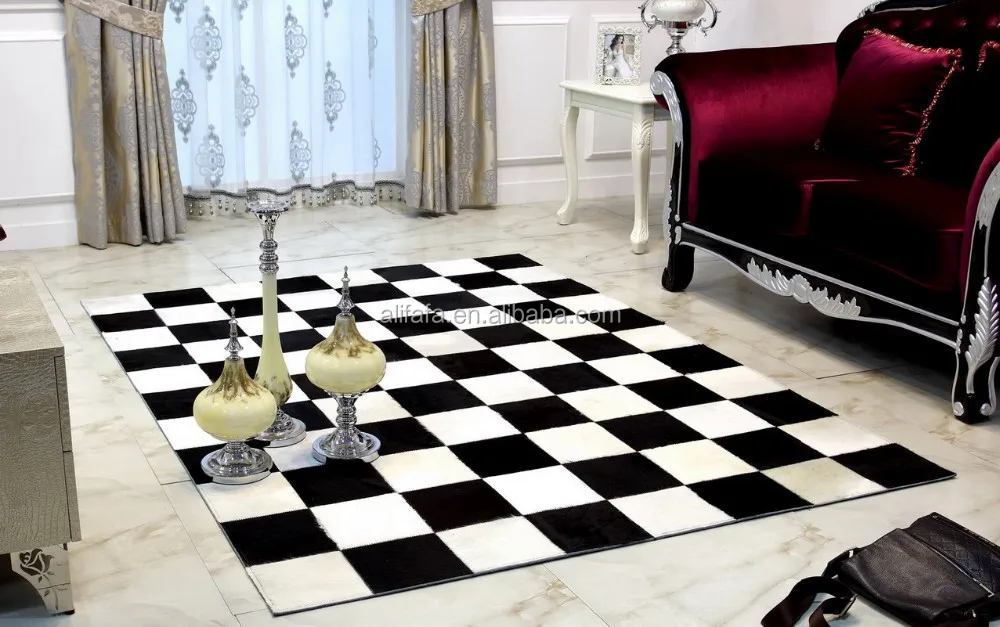 Китай поставщик для коровьей шкуры домашний декор ковер, лоскутный коврик из воловьей кожи