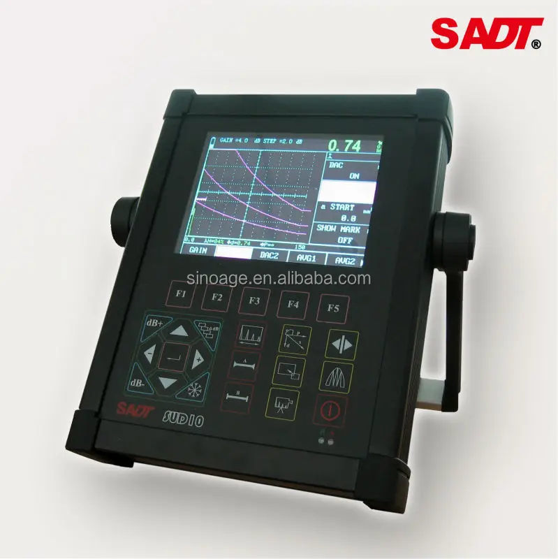 High Accuracy Digital ultrasonic flaw detector sales SUD10