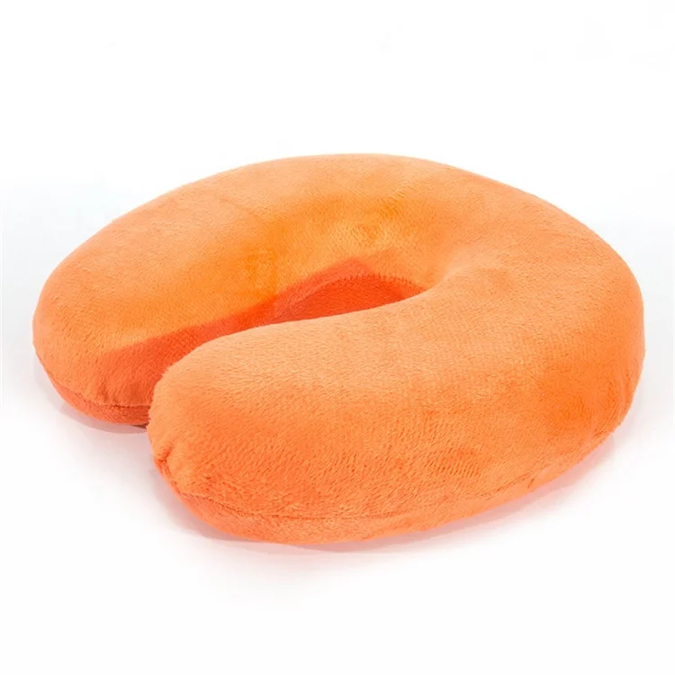 Memory Foam Neck Pillow Resting Head Neck U Shape Soft Travel Pillow For Airplane