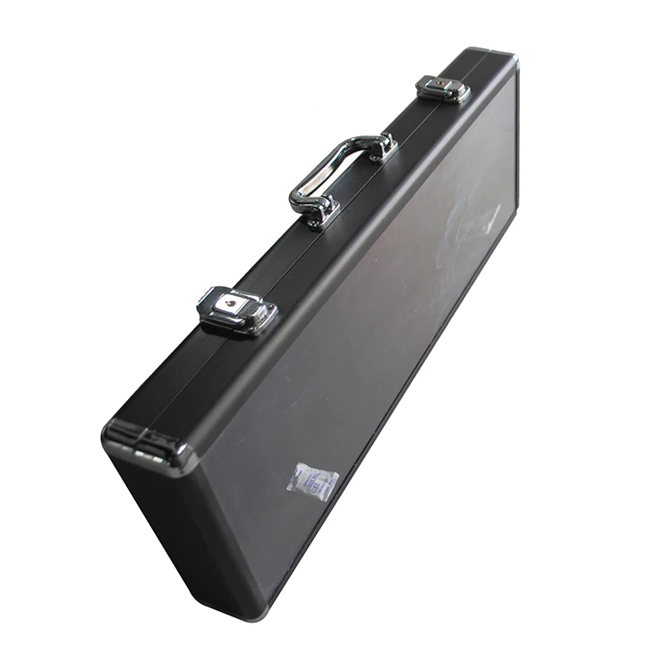 
Factory top grade acrylic aluminum 500 poker chip case for gaming set 