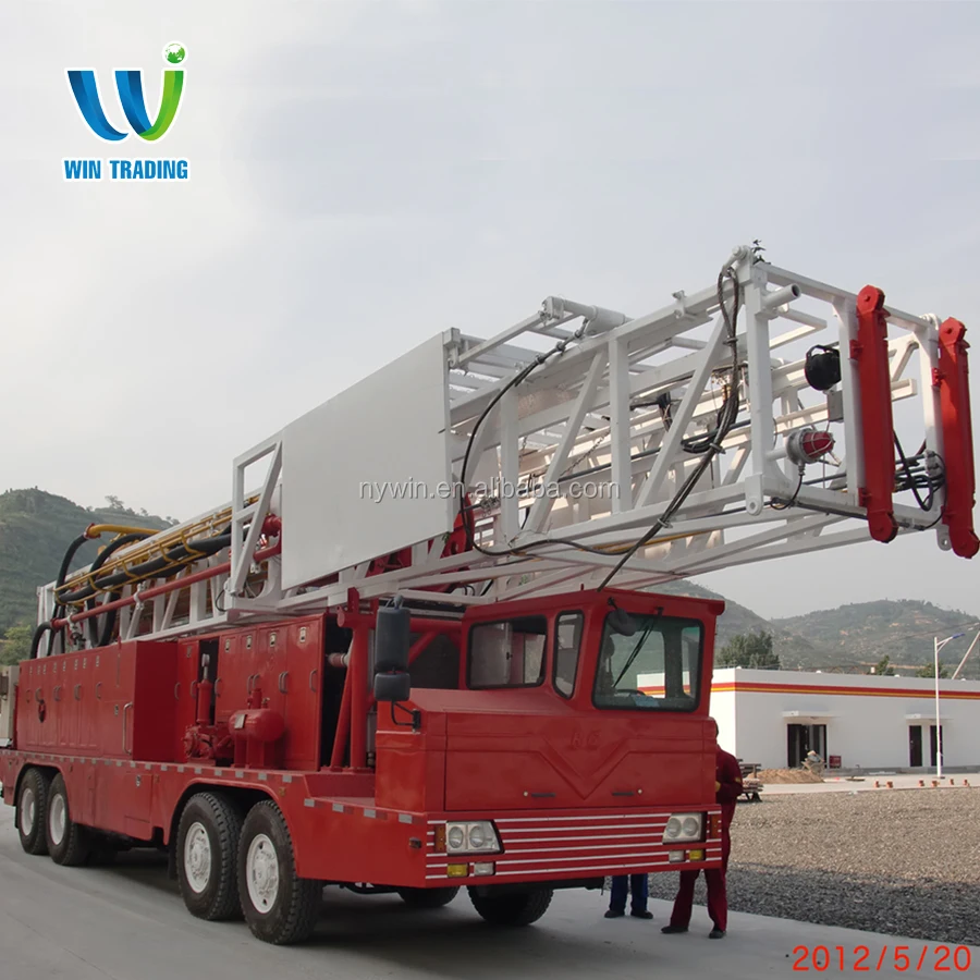 
RG Truck-mounted Mechanical Mobile 2000m Water Well Bore Hole OIl Coal Bed Methane Drilling Rig 