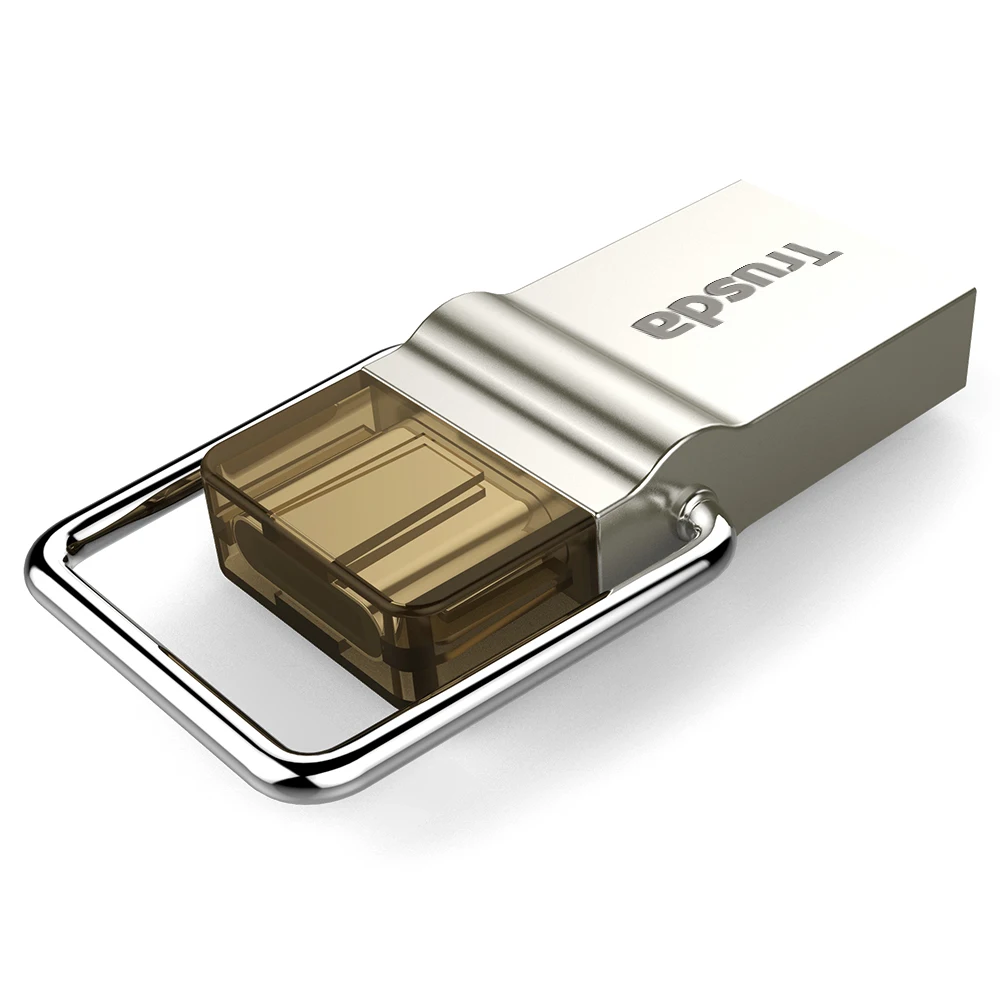 2017 new arrival high quality fast speed metal usb custom logo 3.0 Type C USB flash drive 16GB 32GB 64GB