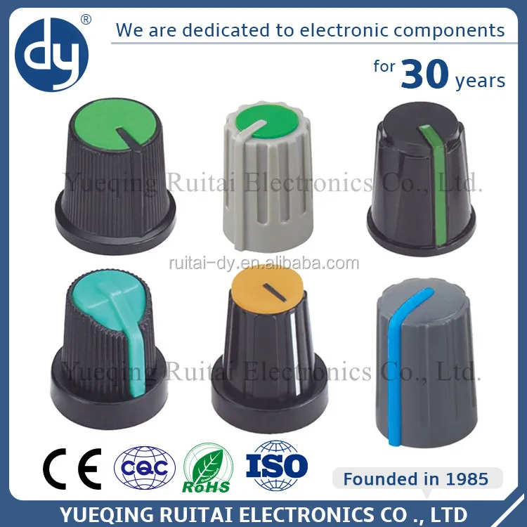 Пластиковые ручки потенциометра цвет пластиковые нажмите ручка dy