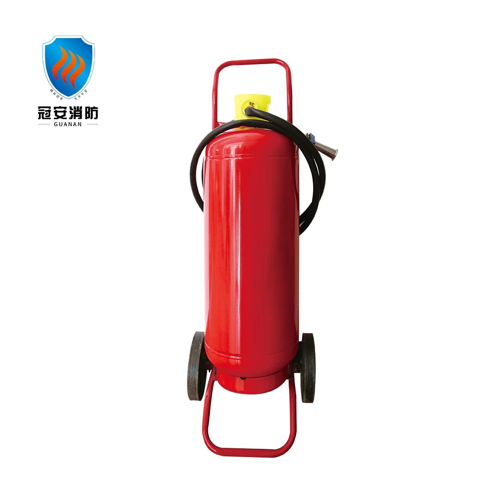 25-50kg wheeled dry powder fire extinguisher trolley fire equipment safety 50kg