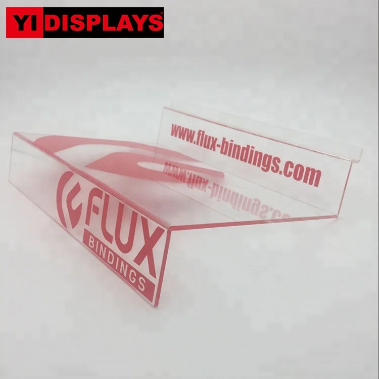 Чистый белый Ясный Акриловый лист обувной магазин дисплей стенд держатель стойки демонстрационная