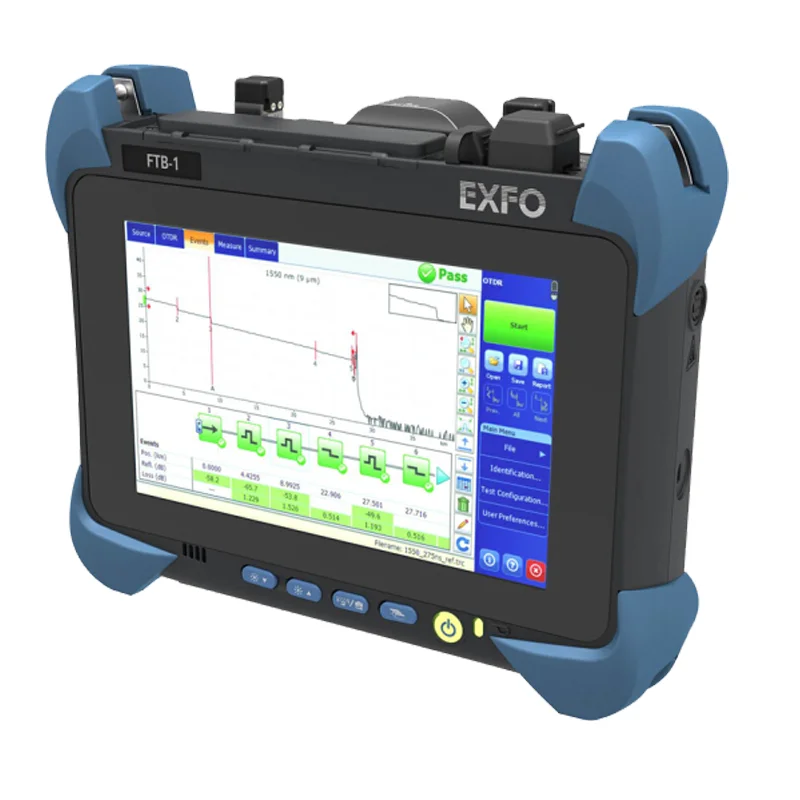 Fiber optic equipment  SM OTDR exfo ftb-1v2-720c-12cd-sm1 1310/1550nm with 36/34dB EXFO OTDR