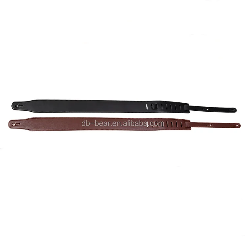 
fashion cheap leather guitar straps 