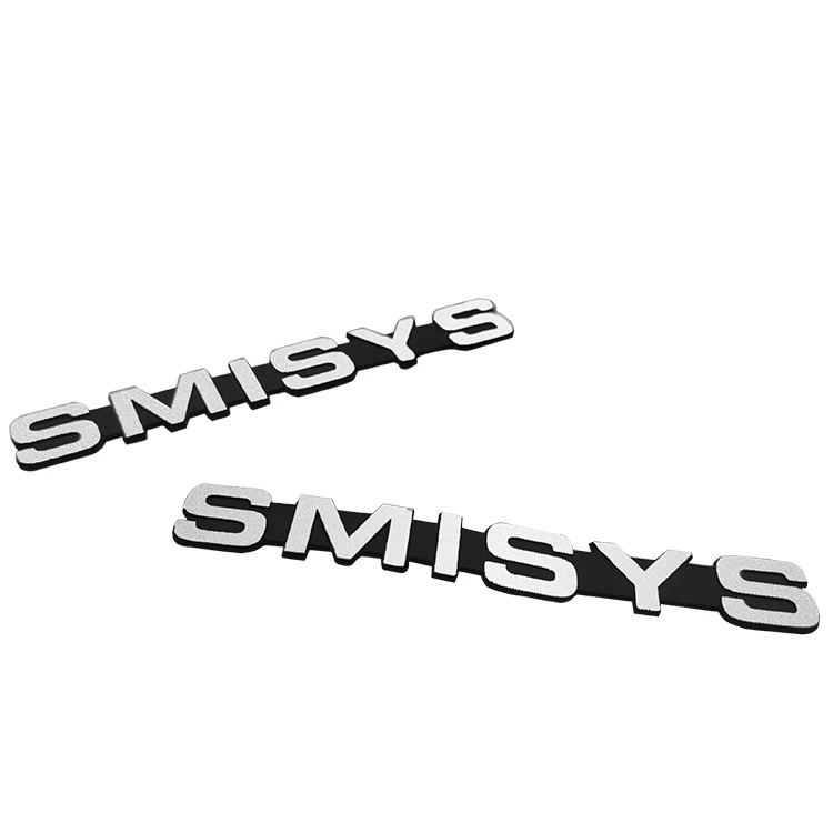 
new design metal car name plates 