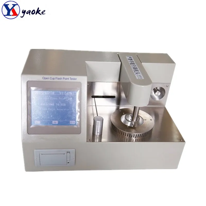 ISO 2592 ASTM D92 IP 36 CLEVELAND OPEN CUP FLASH POINT TESTER