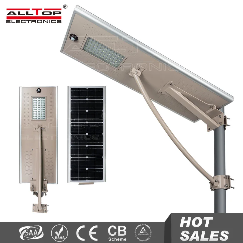 Новые продукты Водонепроницаемый iP65 все В Один солнечный уличный свет