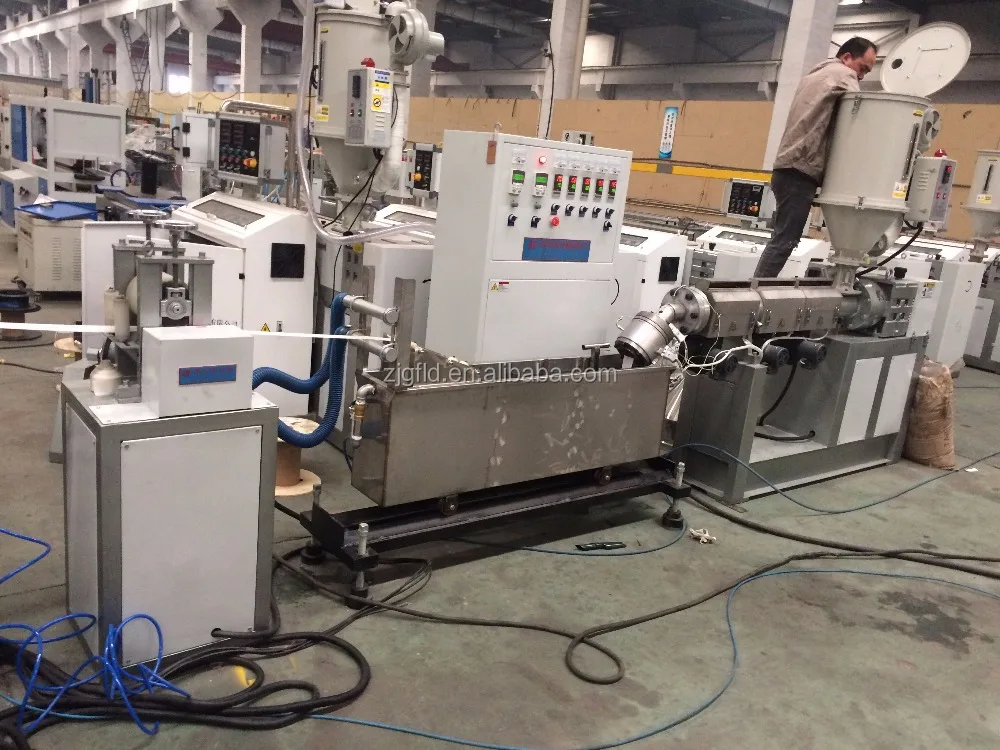 PVC PP PE TPU PU steel spiral pipe hose tube production line making machine