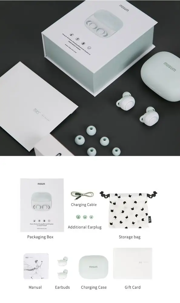 
Maoxin high quality beautiful earphones bluetooth wireless tws earbuds headset for iPhone Android wholesale low moq 