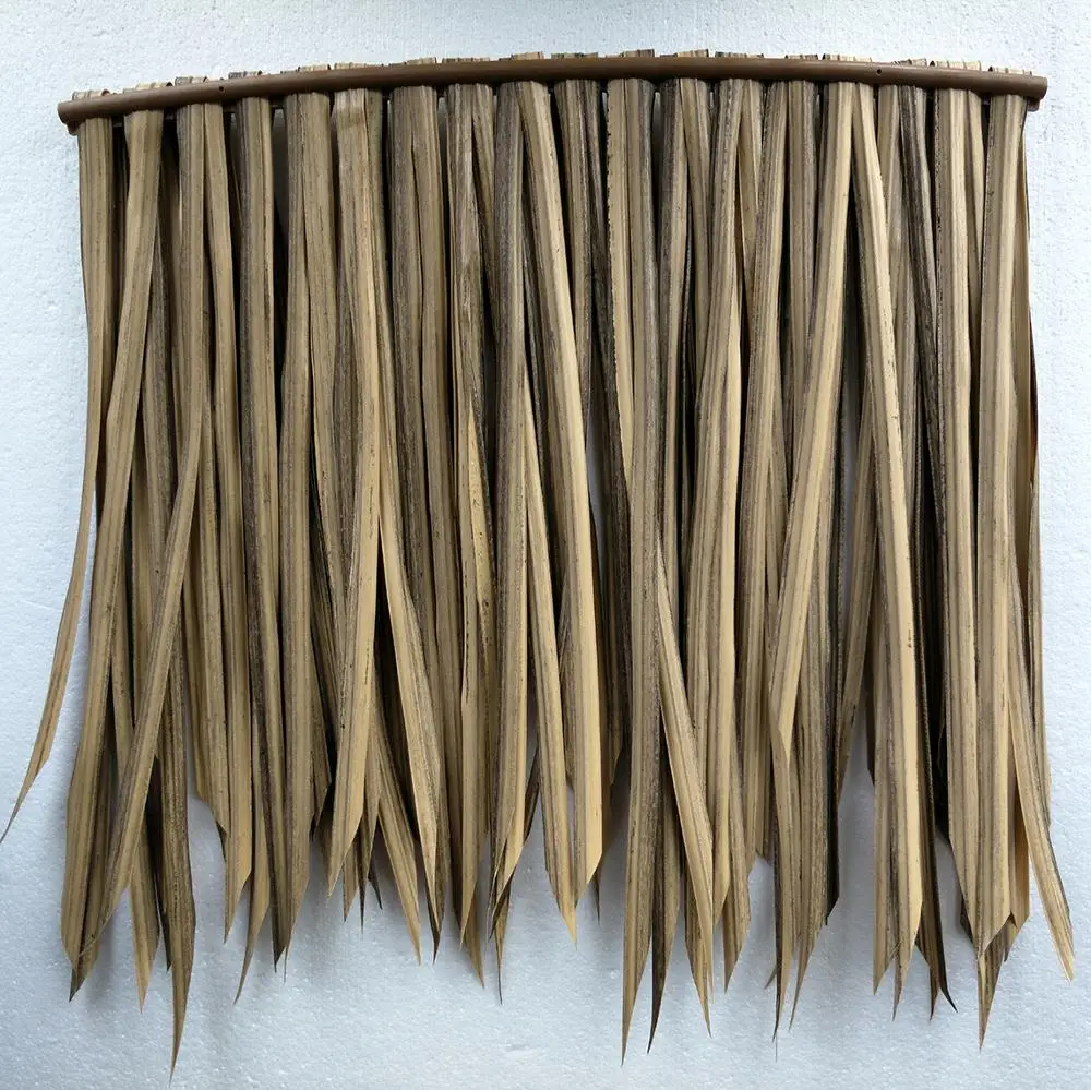 fireproof flame retardant artificial synthetic plastic thatch roofing tile