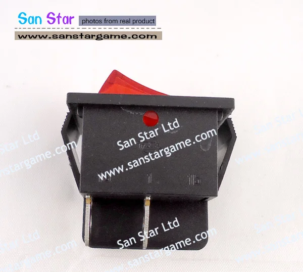 KCD4 Power Switch button switch arcade button switches with LED light ON/OFF 15/30A 250V