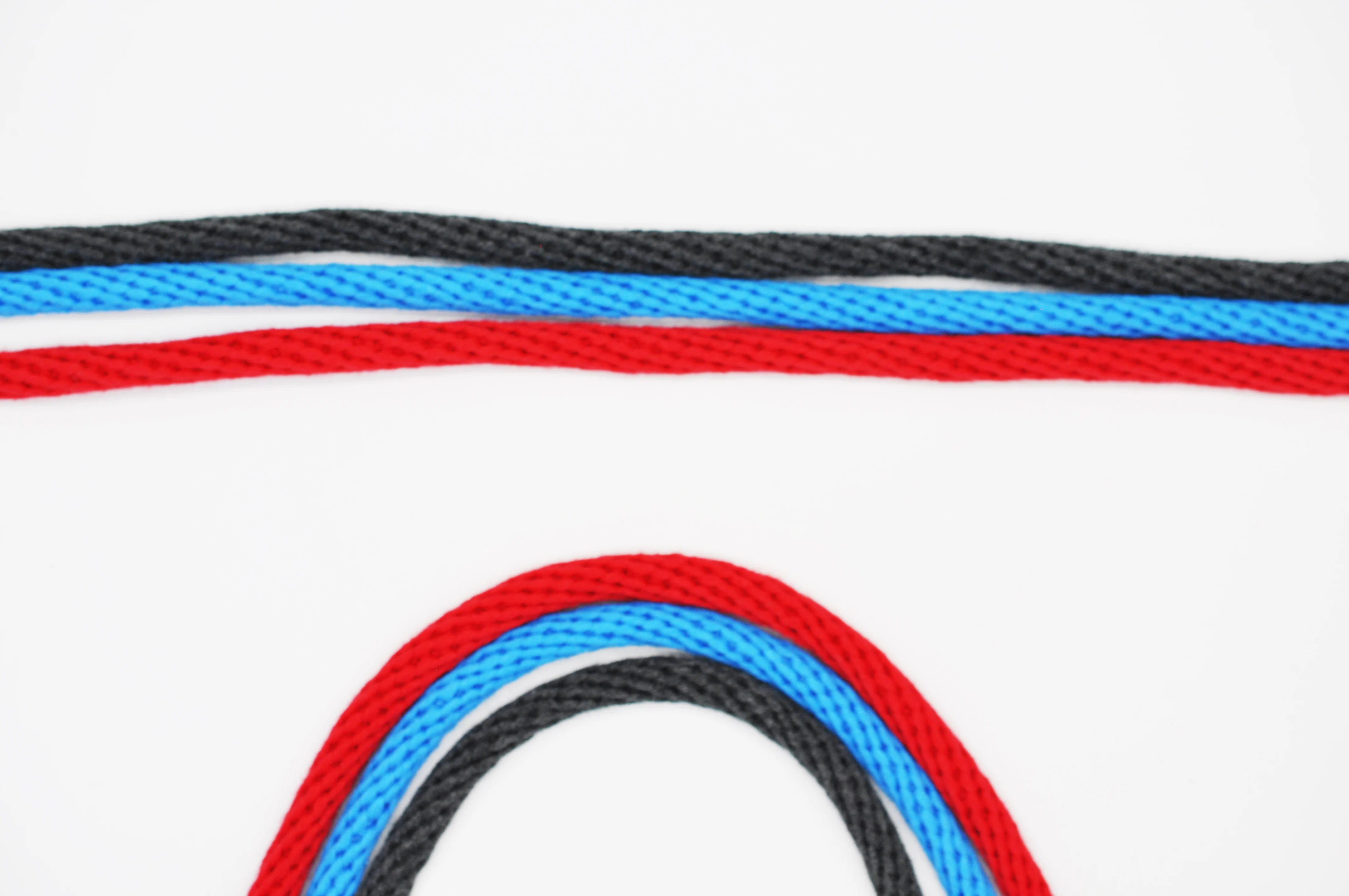 Fashion High Quality Blue Climbing Rope Braided Cotton DSLR Camera Neck Straps