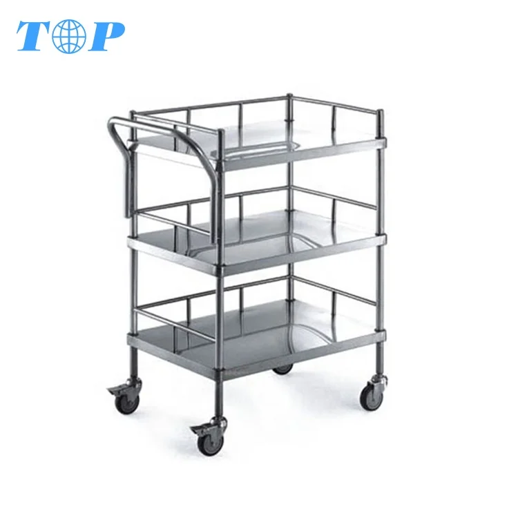TOP-M2004 медицинский прибор тележка, тележка медицинская