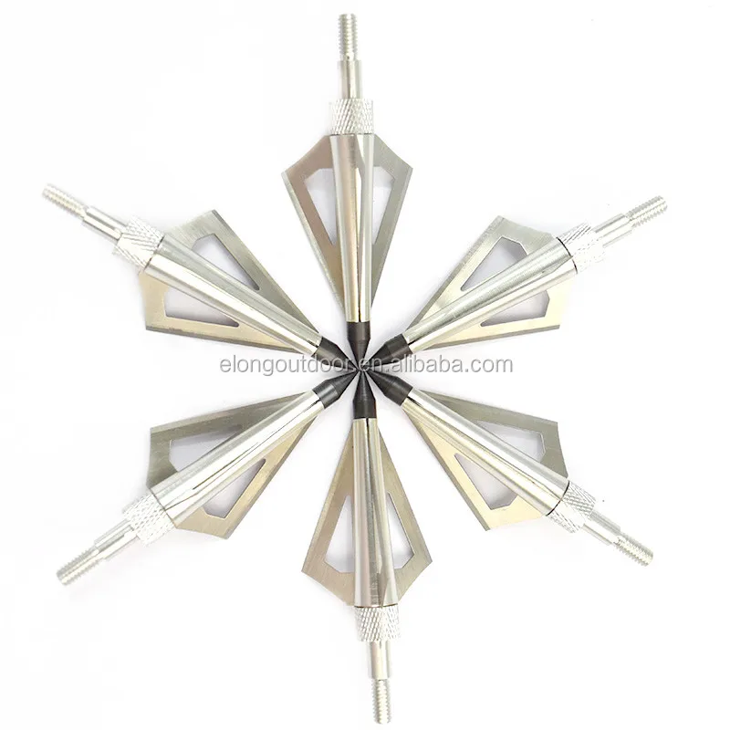 Wholesale 100/125grain Broadhead For Carbon/Aluminum Arrow Hunting For Archery Bow