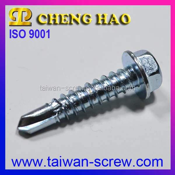 Self Drilling Self Tapping Carbon Steel Hex Bolt