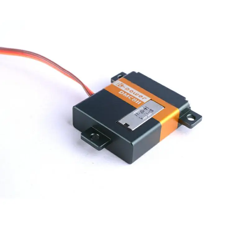 Сервопривод K-power DMC811 для радиоуправляемых самолетов, крутящий момент, металлическая шестерня, без сердечника, тонкое крыло, 8 кг