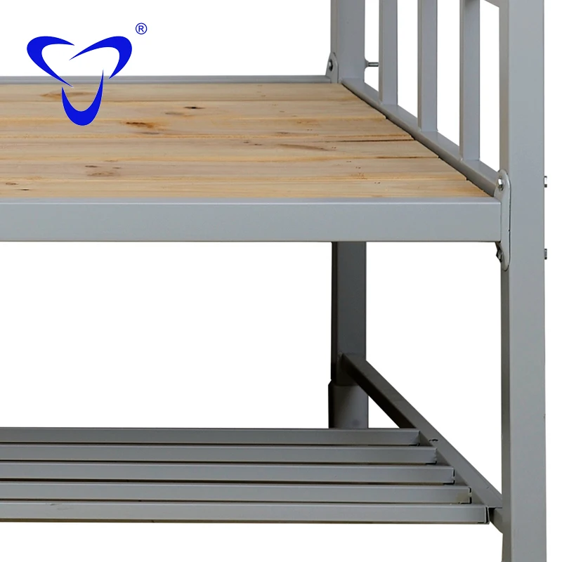 Factory Supply  Iron Beds Metal Steel Bunk Bed Iron Beds for Sale