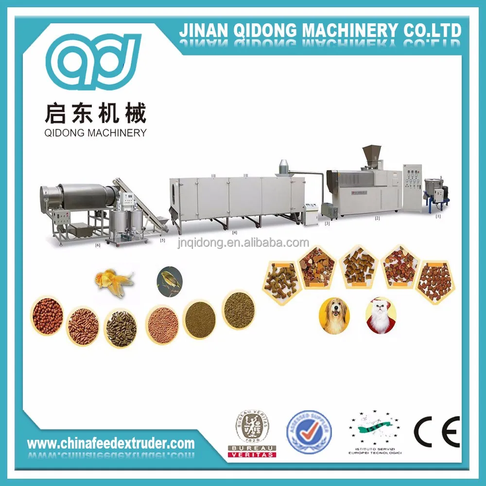 2018 Jinan Qidong new high effficency stainless steel animal feed dryer