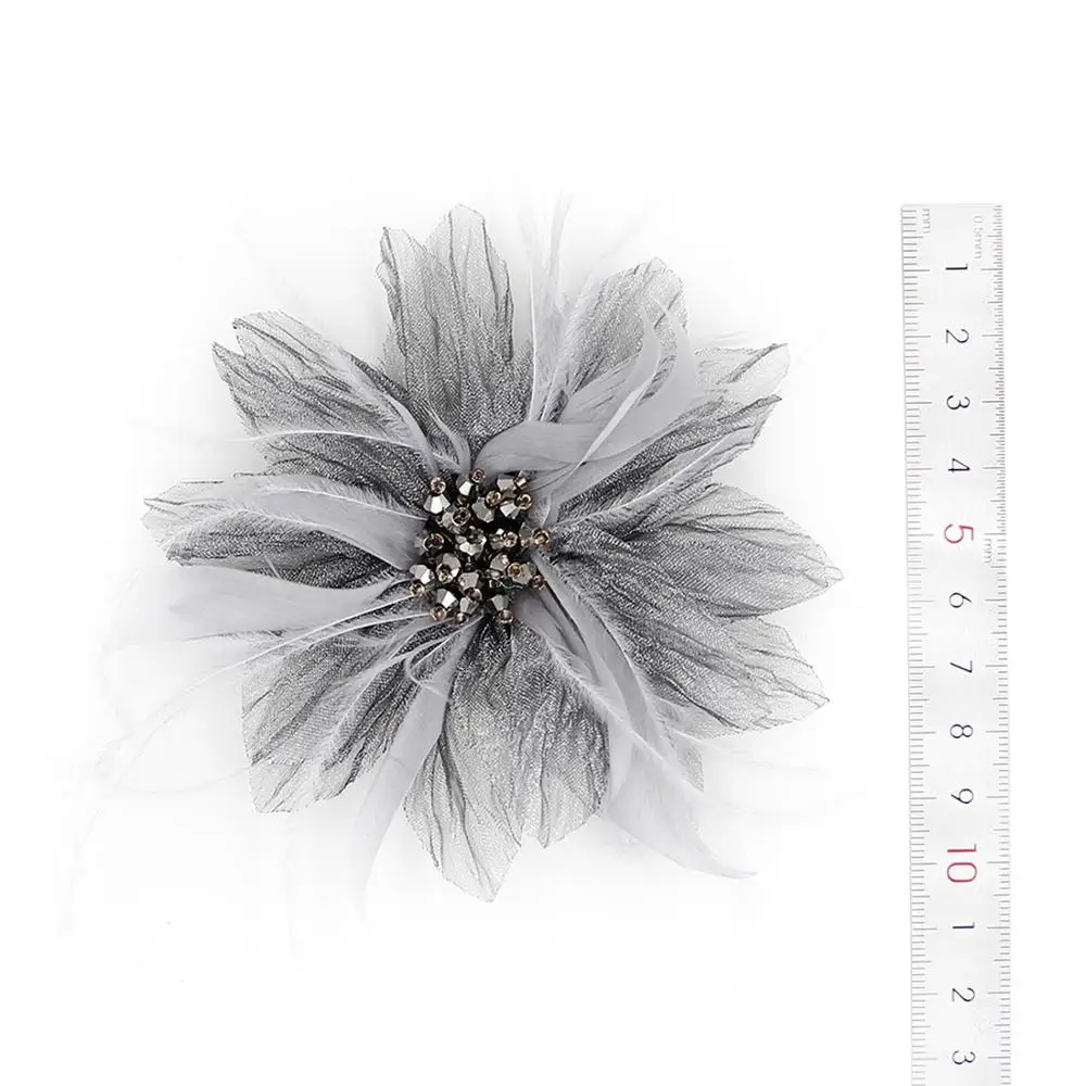 
China top supplier brown leather patch patches for clothes handmade preserved flower rose 