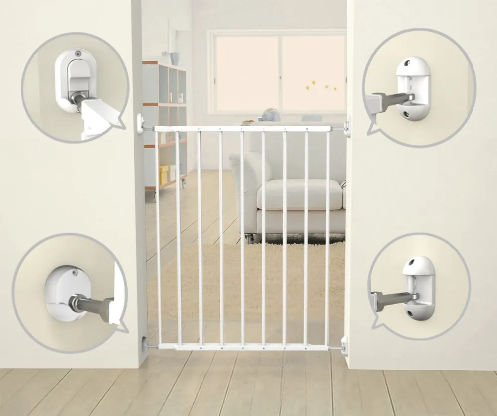 Other baby supplies stairs barrier baby door gate Metal baby safety gate child safety gates