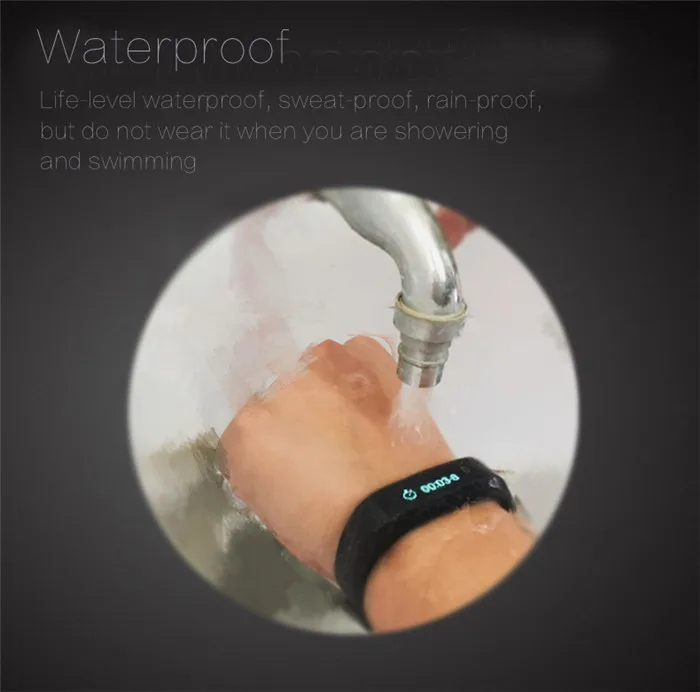 ID115 HR Wrist Band Pedometer Pulsometer Heart Rate Monitor Sleep Tracker Step Counter Smart Wristband