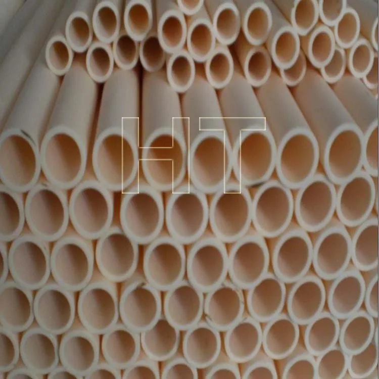 HT 1650C high purity 99.7% alumina ceramic tube Al2O3 tube