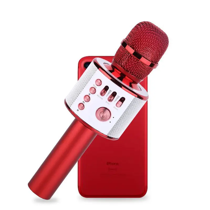 3-in-1 Handheld Wireless Karaoke Microphone  speaker  portable karaoke