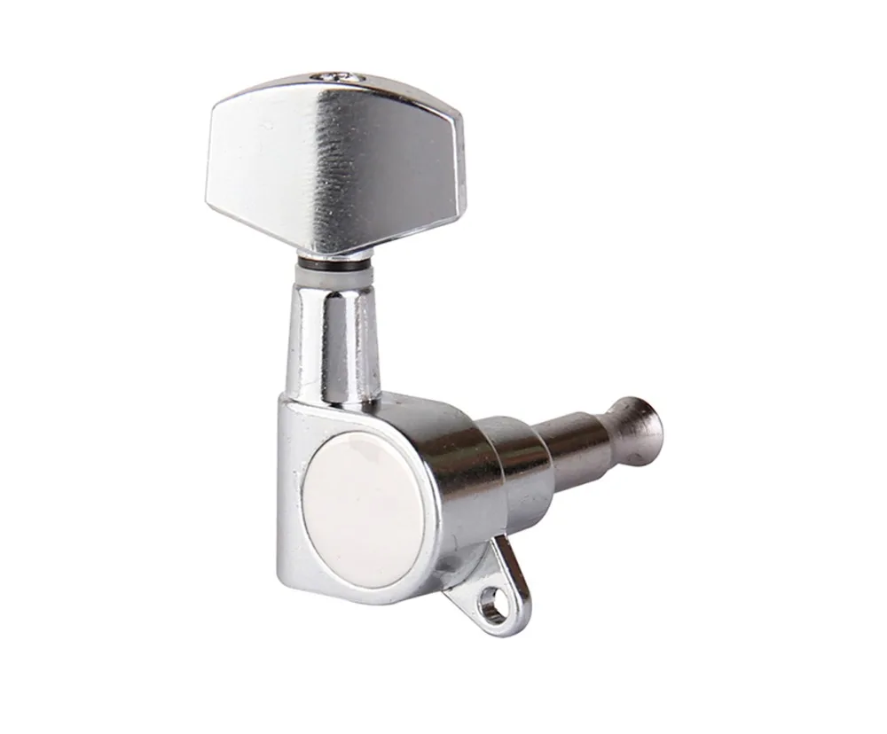 Высококачественные серебряные аксессуары для гитары, колышек для настройки гитары для электрогитары