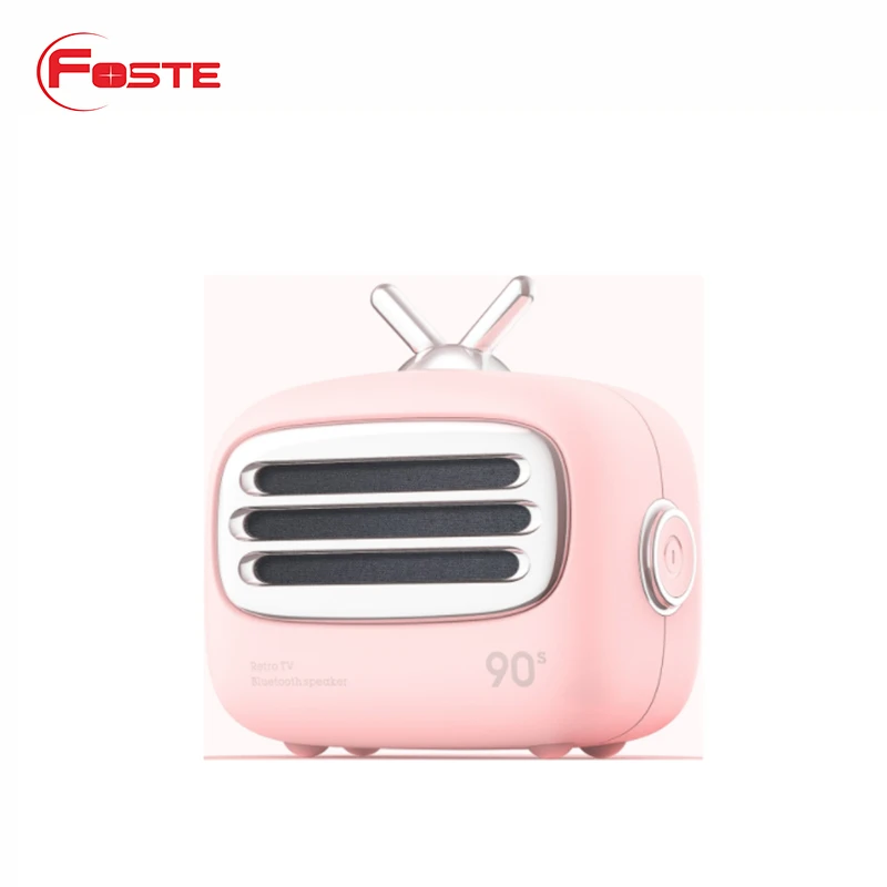 
Portable Cute Tv Radio Speaker Bluetooth , OEM Wireless Music Mini Bluetooth Speaker 
