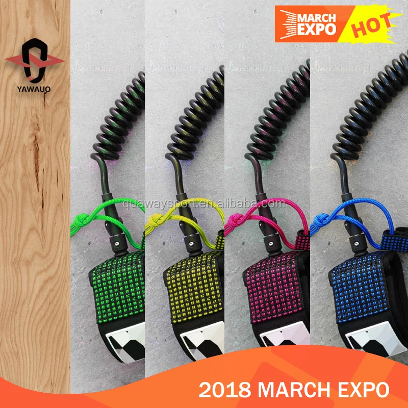 Custom TPU Surfboard Leash Stand Up Paddle Board Leash Bodyboard Leash