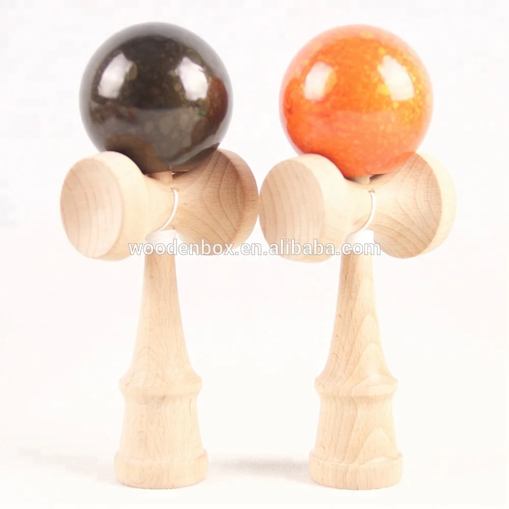 Sticky paint kendama for wholesale