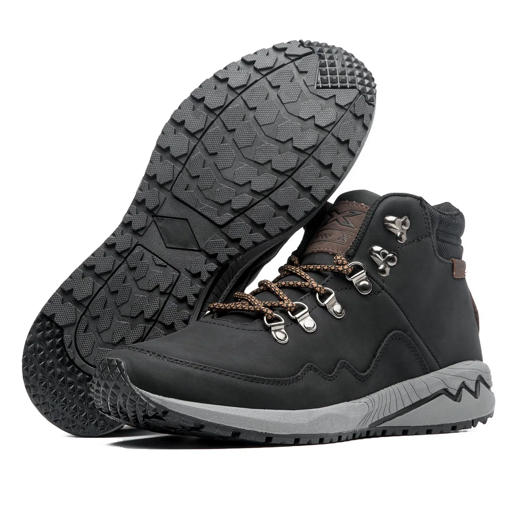 
Wholesale Hiking Shoes Outdoor Pu Leather Upper Casual Hiking Shoes Men 