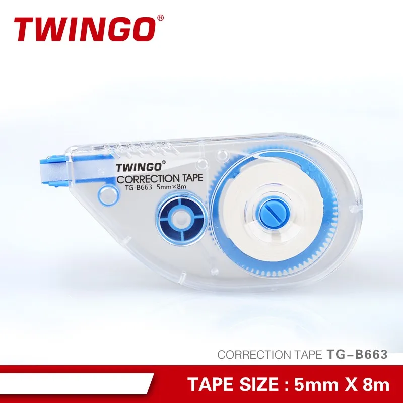 Correction Pen Manufactures Red Correction Tape with Pattern