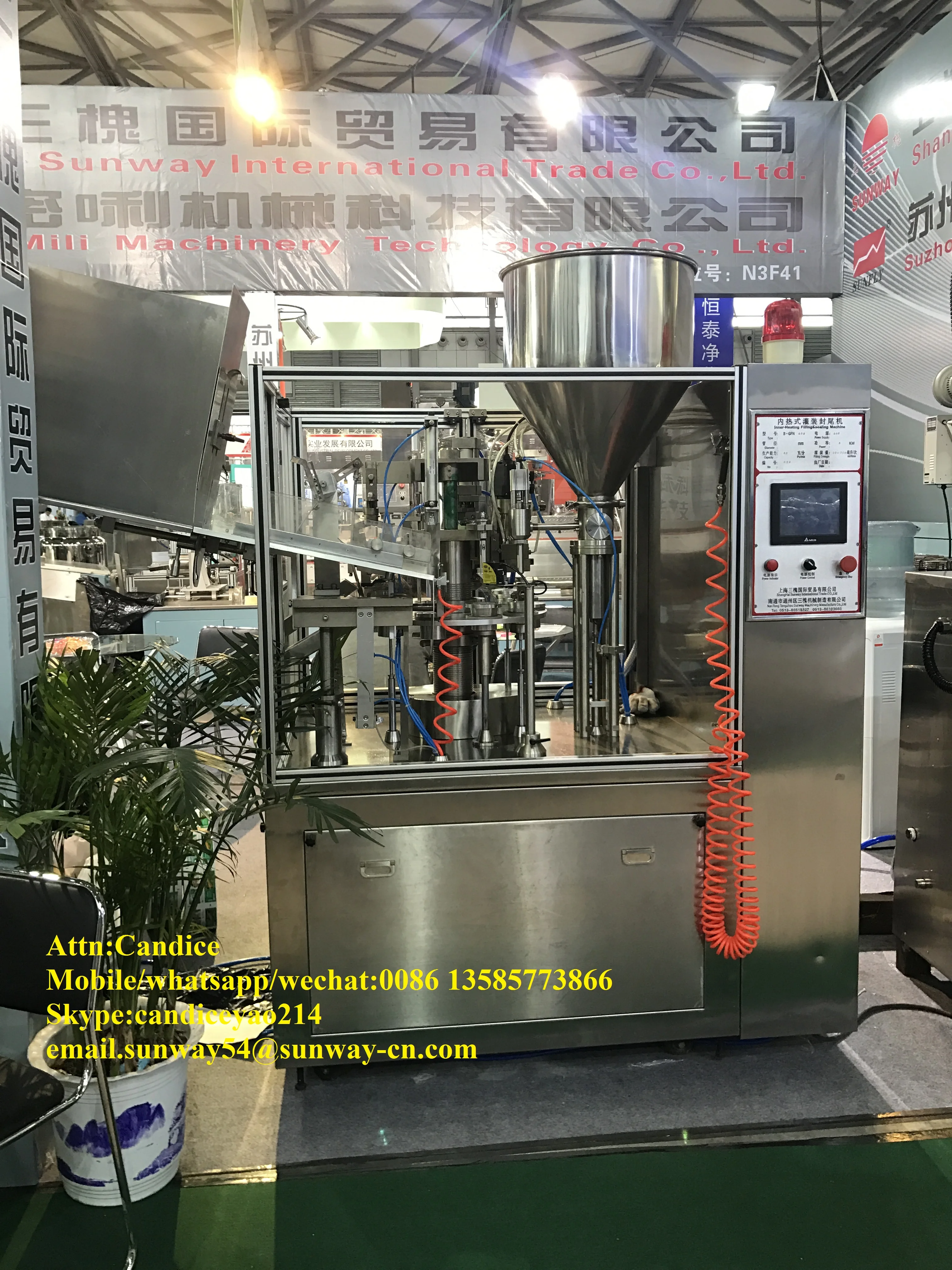 Automatic Seamless Tube Sealing Machine