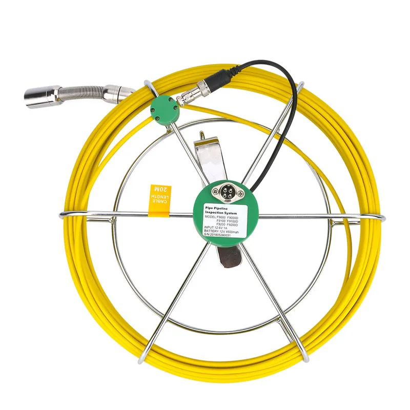 
video pipe inspect camera Waterproof Drain Pipe Sewer Inspection Camera System 9